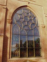 Church window film setting photos: Stained Glass Protection Windows Sussman Architectural Products Llc