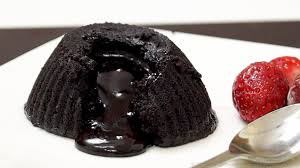 Eggless Molten Choco Lava Cake In Microwave Chocolate Fondant Cake Microwave Cooking Choco Lava Cake Recipe Lava Cakes Molten Lava Cakes