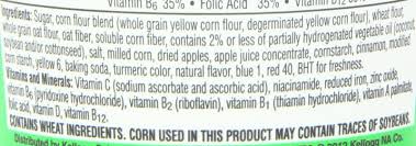 apple jacks cereal nutrition facts