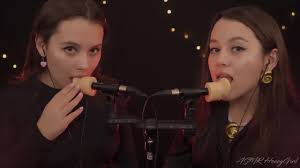 ASMR HoneyGirl Double Silicone Ear Licking Patreon Leak 1