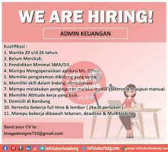 Maybe you would like to learn more about one of these? Lowongan Pekerjaan Di Medan Wild Country Fine Arts