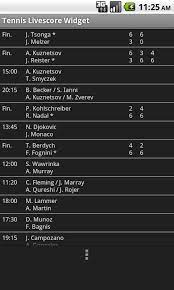 None algeria andorra argentina armenia australia austria belarus belgium bolivia bosnia and herzegovina brazil bulgaria burundi canada chile china colombia croatia cyprus. Tennis Livescore Widget Fur Android Apk Herunterladen