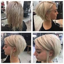 Layered bob hairstyles flatter every face shape, work well for all hair textures, and look sensational, be it with athleisure wear though it refers to ladies with fine hair, all ladies should take this long layered bob idea into account. 45 Short Haircuts For Fine Thin Hair To Rock In 2020 Checopie