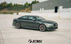 Download Wallpapers Tag Motorsports Tuning Audi S6 2018 Cars Hre Wheels Tunned S6 Audi Besthqwallpapers Com Audi S6 Audi Sport Sports Sedan