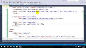 Google Chart In Asp Net Mvc