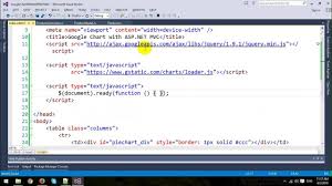 Google Chart In Asp Net Mvc