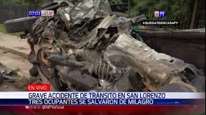 Mueren en un accidente aéreo cuatro futbolistas y el presidente de club. Ebrio Al Volante Ocasiona Violento Accidente En San Lorenzo Youtube