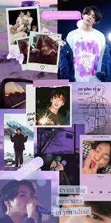 Jk Ungu Foto Kekasih Gambar Bts