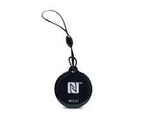 NFC Tag Epoxy 30 mm - NTAG213 - 180 Byte - black
