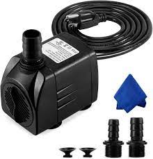 Water pump power is measured in. Amazon Com Cwkj Fountain Pump 400gph Submersible Water Pump Durable 25w Outdoor Fountain Water Pump With 6 5ft Power Cord 3 Nozzles For Aquarium Pond Fish Tank Water Pump Hydroponics Backyard Fountain Home Improvement