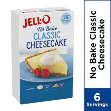 Heavy whipping cream is whipped into cream cheese to create a silky. Amazon Com Jell O No Bake Classic Cheesecake Dessert Kit 11 1 Oz Boxes Pack Of 6 Grocery Gourmet Food