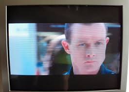 Old school gaming setup with Samsung TX-R2035 and Sony SCPH-55000