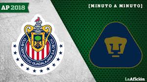 90'+4' disparo que sale desviado de alan torres (guadalajara) disparo con la derecha desde fuera del área que se va alto y desviado por la derecha. Chivas Vs Pumas En Vivo