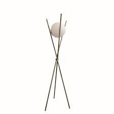 A Fixture That Is Sure To Make A Statement In Your Elegant Bachelor Pad Our Balancing Ball Tripod Floor Lamp Has An Tripod Floor Lamps Floor Lamp Tripod Floor