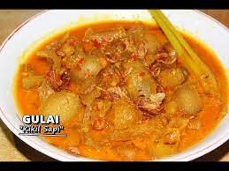 Bamer baput ketumbar bubuk kunyit bubuk jahe lengkuas sereh daun jeruk daun bawang. Resep Memasak Gulai Kikil Sapi Mudah Enak Dan Sedap Ala Zasanah Youtube