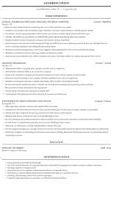 Download sample resume templates in pdf, word formats. Oncology Pharmacist Resume Sample Mintresume