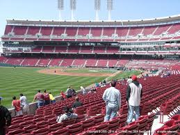 Great American Ball Park View From Field Box 108 Vivid Seats