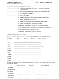 Top 11 First Class Panghalip Pamatlig Worksheet Printable Worksheets And Activities For Teachers Parents Tutors Vision Oguchionyewu