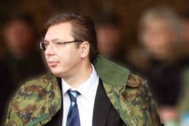 Image result for aleksandar vucic u vojnoj uniformi za vreme rata