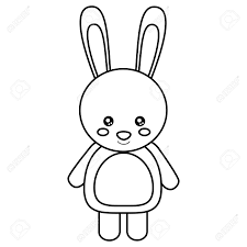 Cute baby rabbit standing in the grass. Cute Rabbit Animal Standing Cartoon Wildlife Vector Illustration Royalty Free Cliparts Vectors And Stock Illustration Image 93444496