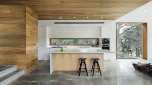 A modern kitchen in a 60s ranch style home 25 Warm White And Wooden Kitchen Designs Home Design Lover