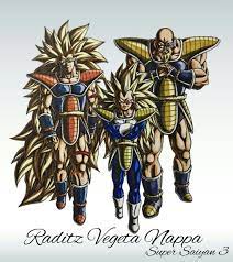 They are also the only two to skip over. Raditz Vegeta And Nappa As Super Saiyan 3 That D Be Cool Dragon Ball Super Art Anime Dragon Ball Super Dragon Ball Artwork