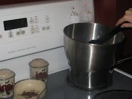 Use Your Kitchenaid Mixer Bowl Over A Regular Pan To Create A Double Boiler Great If You Don T Have One Or Do Double Boiler Kitchen Hacks Double Boiler Diy