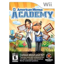 American Mensa Academy Wii Game Review Giveaway 1 14 Wii Games Wii Brain Training Games