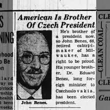 John Benes 1936