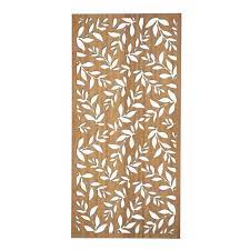 As many framed diagonal lattice sheets as you like to cover the space you want level drill small bottles or jars copper wire flowers or clippings instructions: 99 Bunnings Latticemakers 1800 X 900mm Bamboo Leaves Screen Panel Bamboo Screen Bamboo Leaves Bamboo Panels
