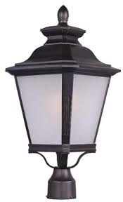 Knoxville Led Outdoor Pole Post Lantern Outdoor Maxim Lighting