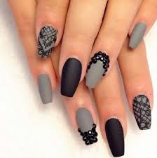Halloween Nails Matte Black Matt Nagel Nageldesign Nageldesign Matte Nagel Nagelideen