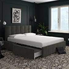 Save on bed storage at jcpenney®. Houchins Upholstered Storage Platform Bed Upholstered Beds Bed Frame With Storage Bed Storage Drawers