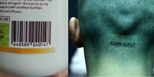 Bone tattoos forearm tattoos small tattoos sleeve tattoos tatoos music bird tattoos future tattoos tattoos for guys barcode tattoo. Barcode On Food Supplements Bottle Is Exactly The Same As Agent 47 S From Hitman Gaming