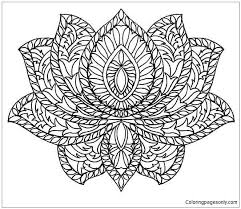 What could be better and more enjoyable than to completely surrender to the creative process, and in return receive not only a lot of positive, but also tune your mind in a positive way. Lotus Mandala Coloring Pages Mandala Coloring Pages Free Printable Coloring Pages Online In 2021 Mandala Coloring Mandala Coloring Pages Coloring Pages