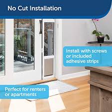 The various kinds of sliding glass door window. Petsafe Sliding Glass Cat And Dog Door Insert Great For Rentals And Apartments Small Medium Large Pets No Cutting Diy Installation Pricepulse