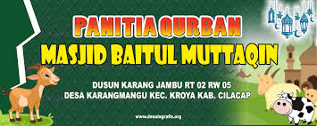 Desain Banner Panitia Qurban Idul Adha Cdr Desain Banner