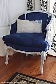 a french chair makeover perfectly imperfect blog french chairs french blue chairs blue chair