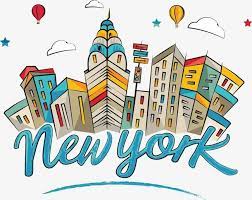 Drawing Comic World Of New York City Landmarks World Vector New Vector City Vector Png And Vector With Transparent Background For Free Download City Cartoon City Drawing City Vector