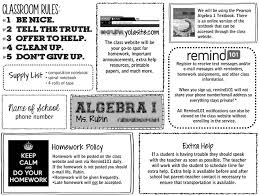 Everybody Is A Genius New Course Guide High School Syllabus Syllabus Template Middle School Math