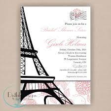 Paris Bridal Shower Invitation Printable 5x7 Eiffel Tower Customize The Colors Paris Bridal Shower Theme Bridal Shower Bridal Shower Theme
