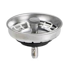 Insert the stopper insert the stopper into the drain. Buy Highcraft 9754jo Stainless Steel Kitchen Sink Strainer Basket Replacement For Standard Drains 3 1 2 Inch Ball Lock Rubber Stopper 3 1 2 Online In Indonesia B01j7jie5m