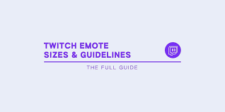 Maybe you would like to learn more about one of these? The Full Guide On Twitch Emote Sizes Guidelines