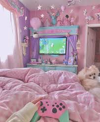 Pin By Megan Hades On G A M E R In 2020 Gamer Room Decor Gamer Room Kawaii Bedroom