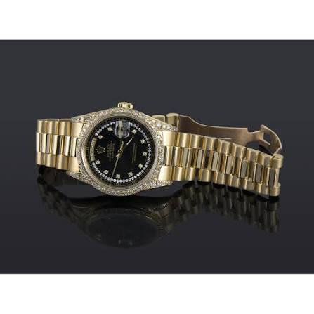 Reloj Rolex Day-Date President Oro Amarillo Y Diamantes 36Mm. Esfera Y  Diamantes Customizados. Después De Compra.. Automático. Oro Amarillo. Reloj  De Caballero/Unisex · Compra Venta de Relojes de Lujo y Joyas ·