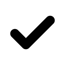 Black Check Mark Icon Tick Symbol - Arte vetorial de stock e mais imagens  de Pequeno Traço - Pequeno Traço, Cor preta, Fundo Branco - iStock