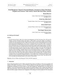 Strata management act 2013 act 757 download. Pdf Strata Management Tribunal In Peninsular Malaysia Comparison To Strata Titles Board Singapore And Consumer Trade Tenancy Tribunal New South Wales Australia Safinaz Mohd Hussein Academia Edu