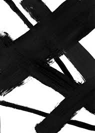 Aesthetic Printable Black And White Wall Art Abstract Painting Black Brush Stroke Art Printable Dorm Art Zen Brush Art Zen Art Abstra Brush Stroke Art Black And White Aesthetic Brush Strokes Painting