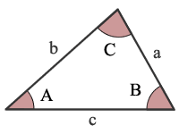 They meet to form three angles. Triangle Theorems Calculator