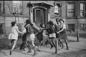 Black And White Children Playing Together Happy Black School Children Circle Dance 4x6 Reprint Of Old Photo Kids Playing African Children Happy Black